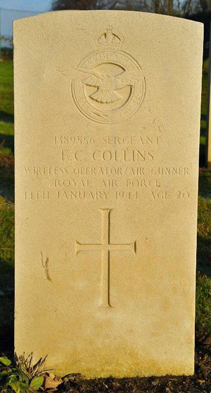 Sgt Frederick Charles Collins<br/><br /><br />died January 14th, 1944